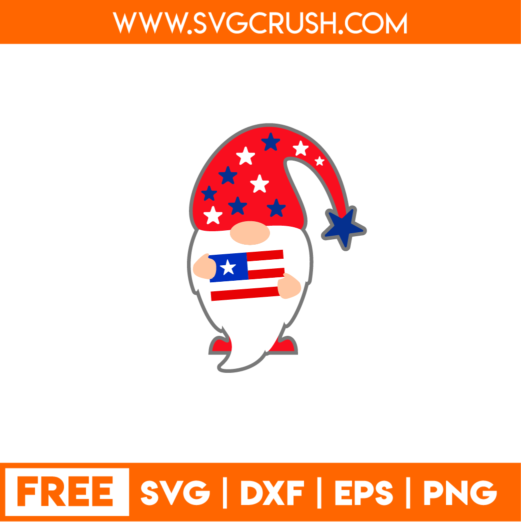 free 4th-of-july-with-american-flag-001 svg