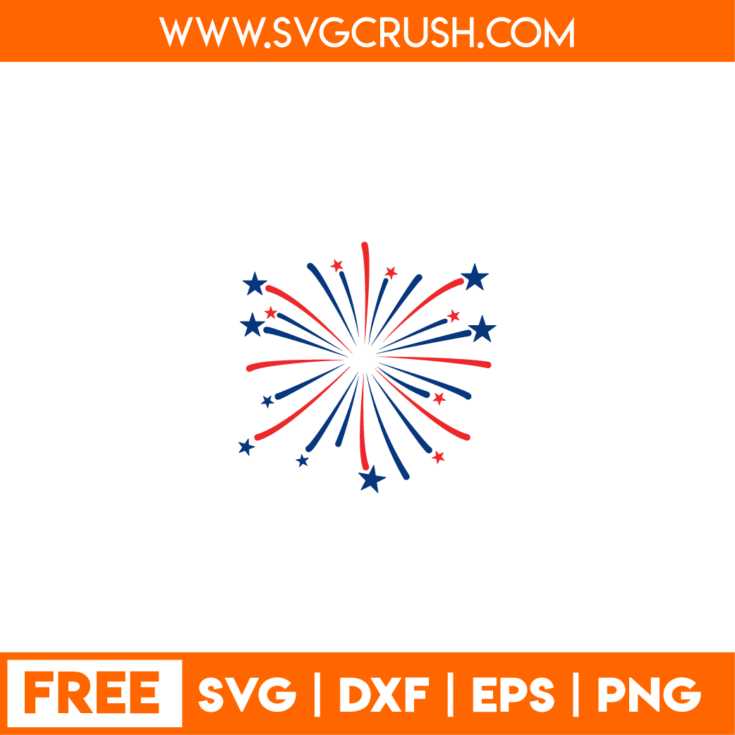 free america-firework-002 svg