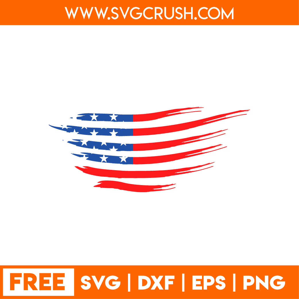 free america-flag-001 svg