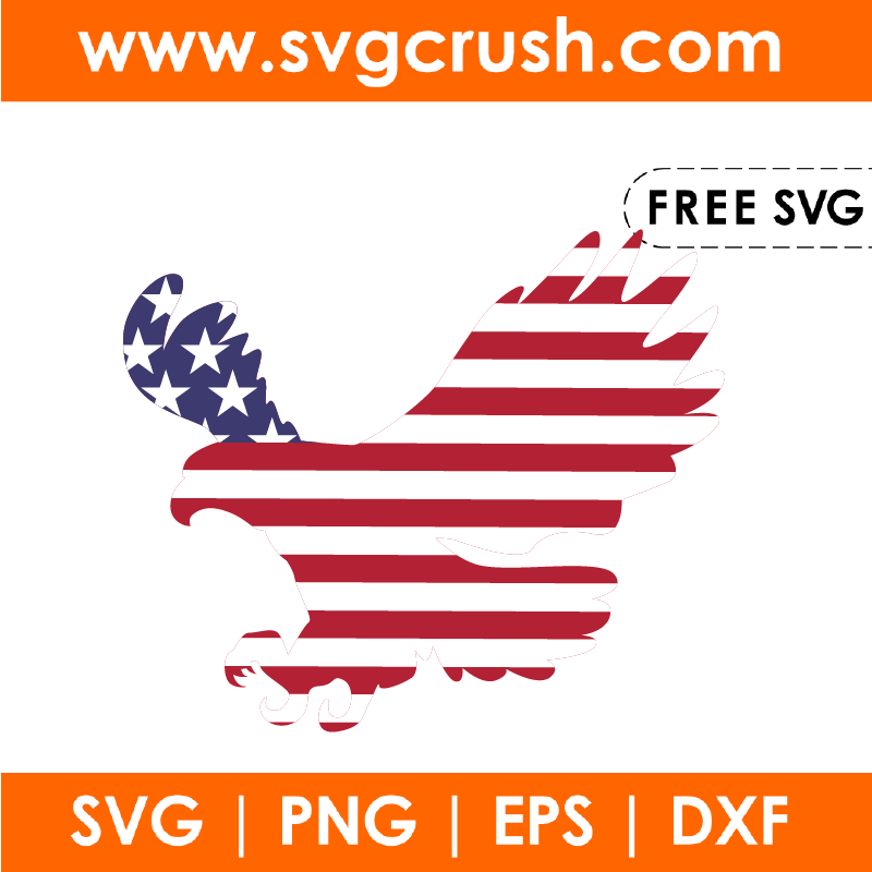 free american-eagle-003 svg