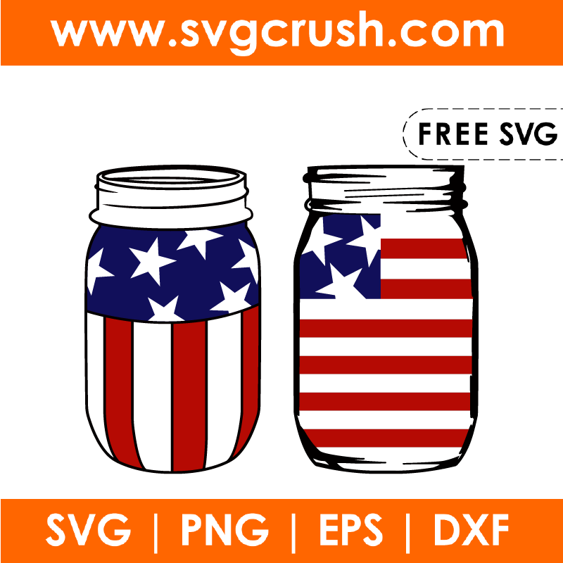 free american-jars-001 svg
