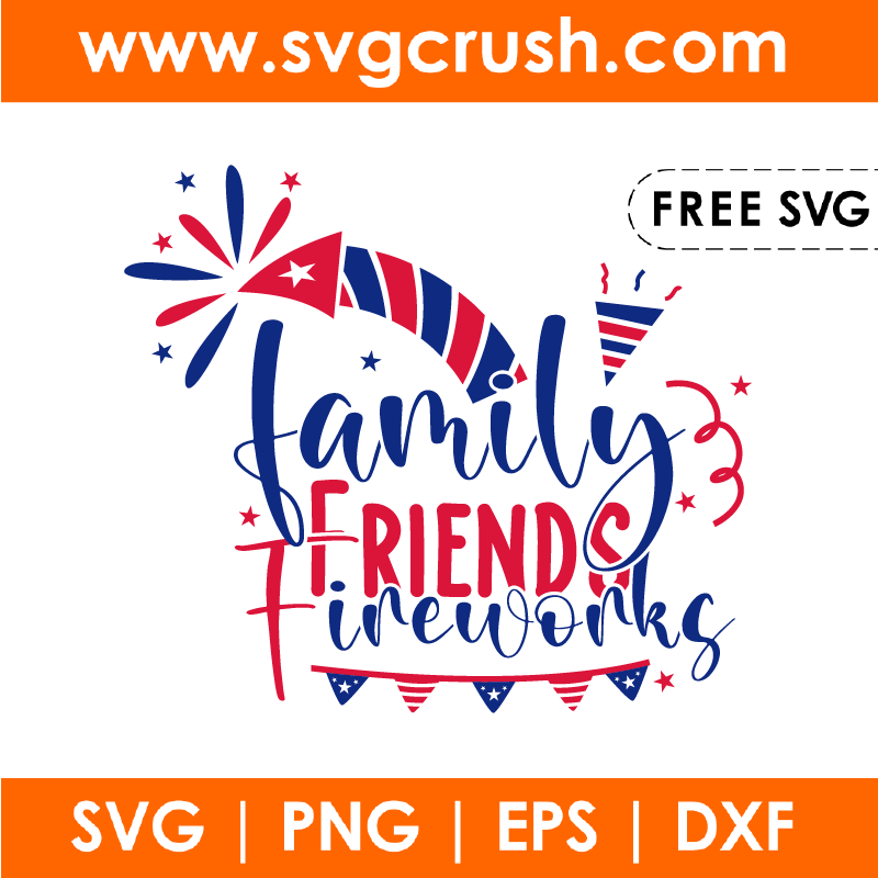 free family-friends-fireworks-004 svg