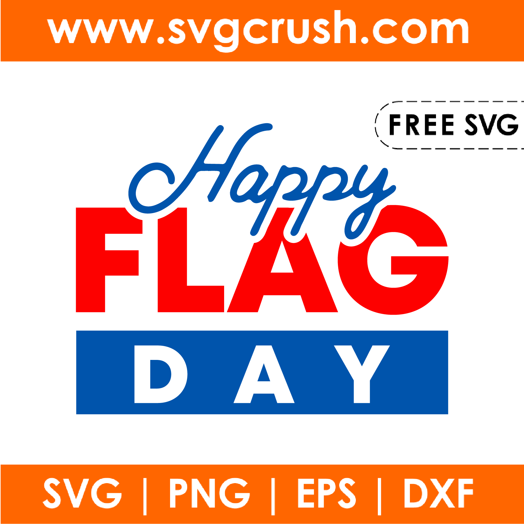 free happy-flag-day-001 svg
