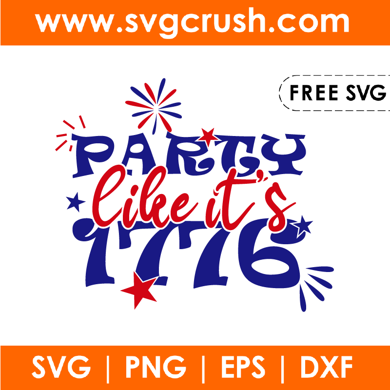 free party-like-its-1776-004 svg