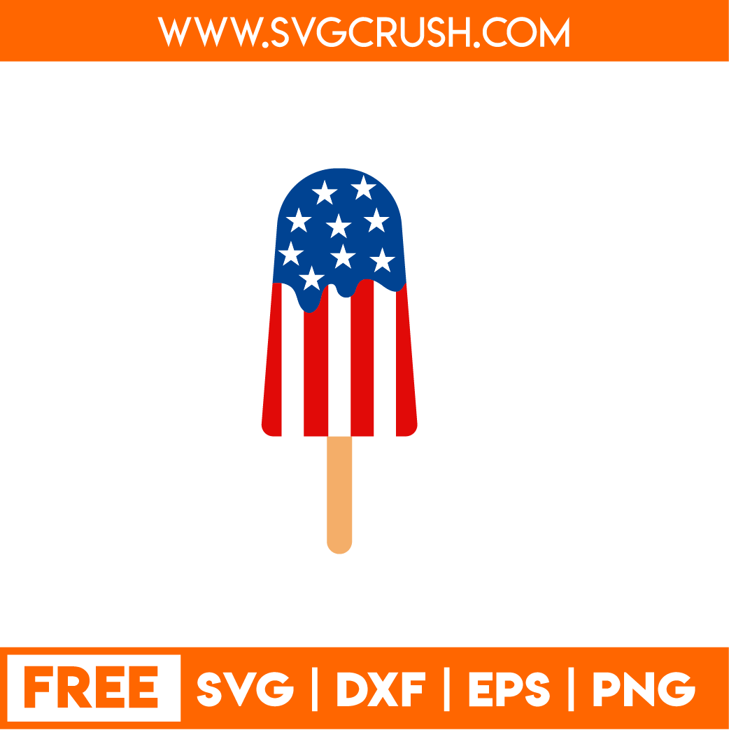 free patriotic-popsicle-003 svg