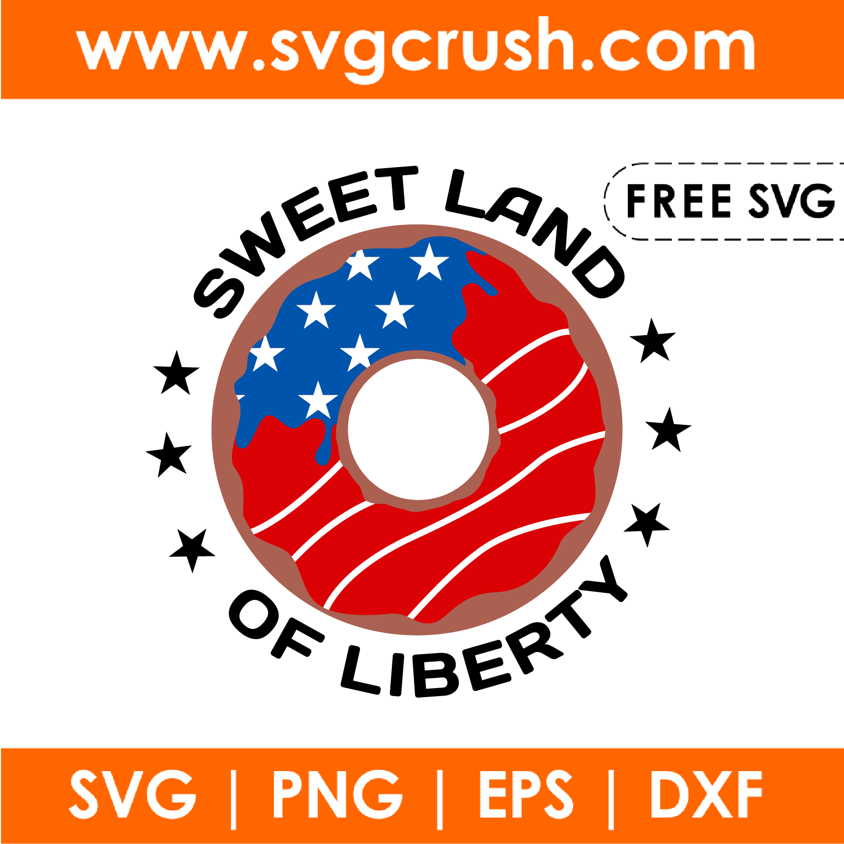 free sweet-land-of-liberty-001 svg