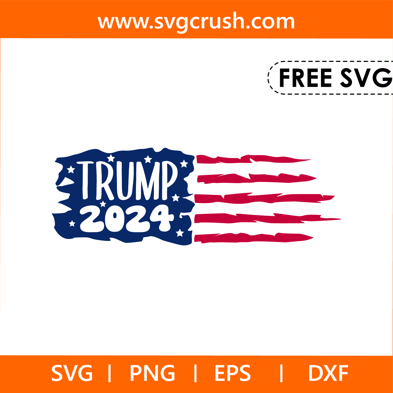 free trump-2024-006 svg
