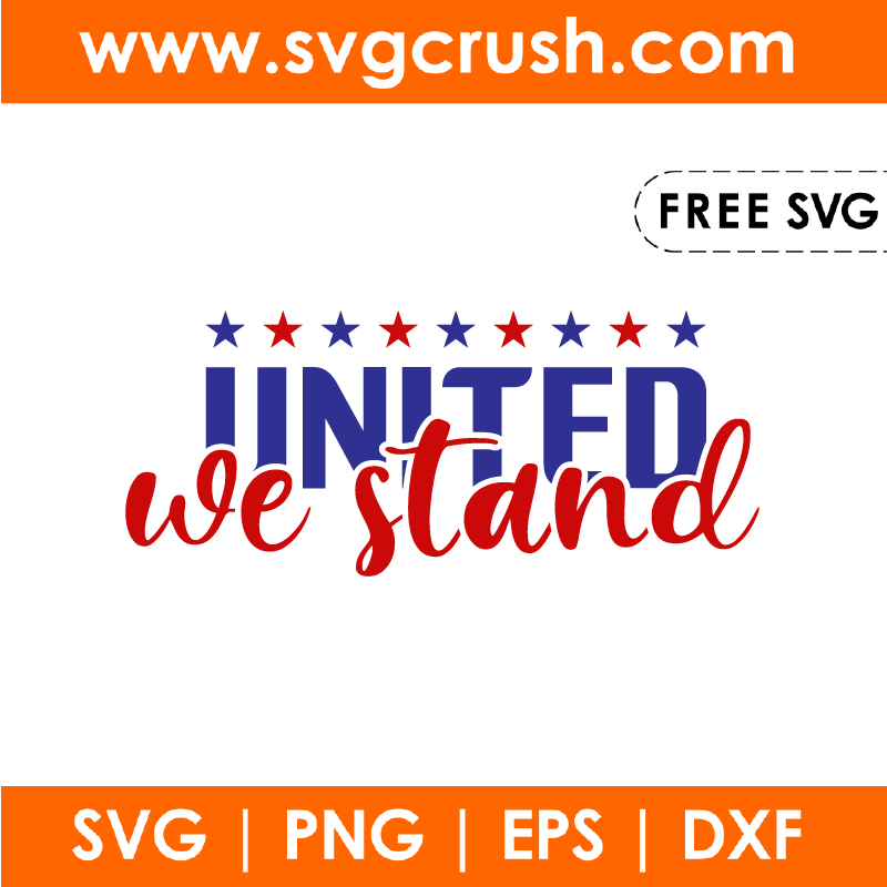 free united-we-stand-003 svg