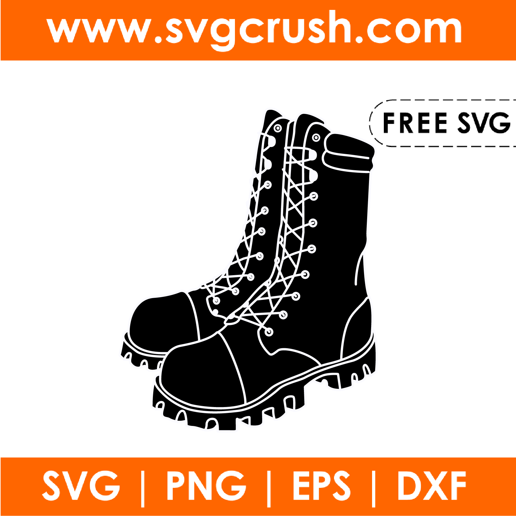 free veterans-shoe-002 svg