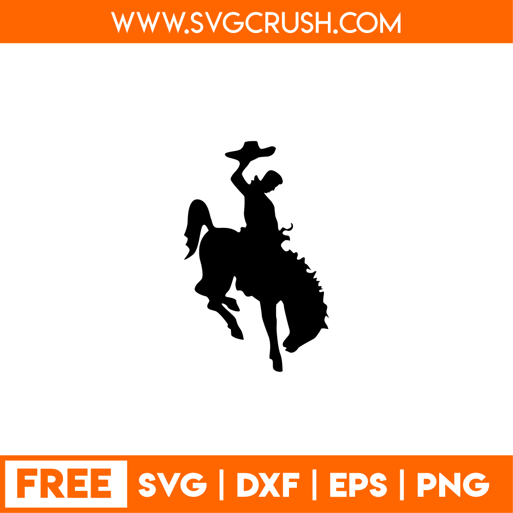 free wyoming-cowboy-001 svg