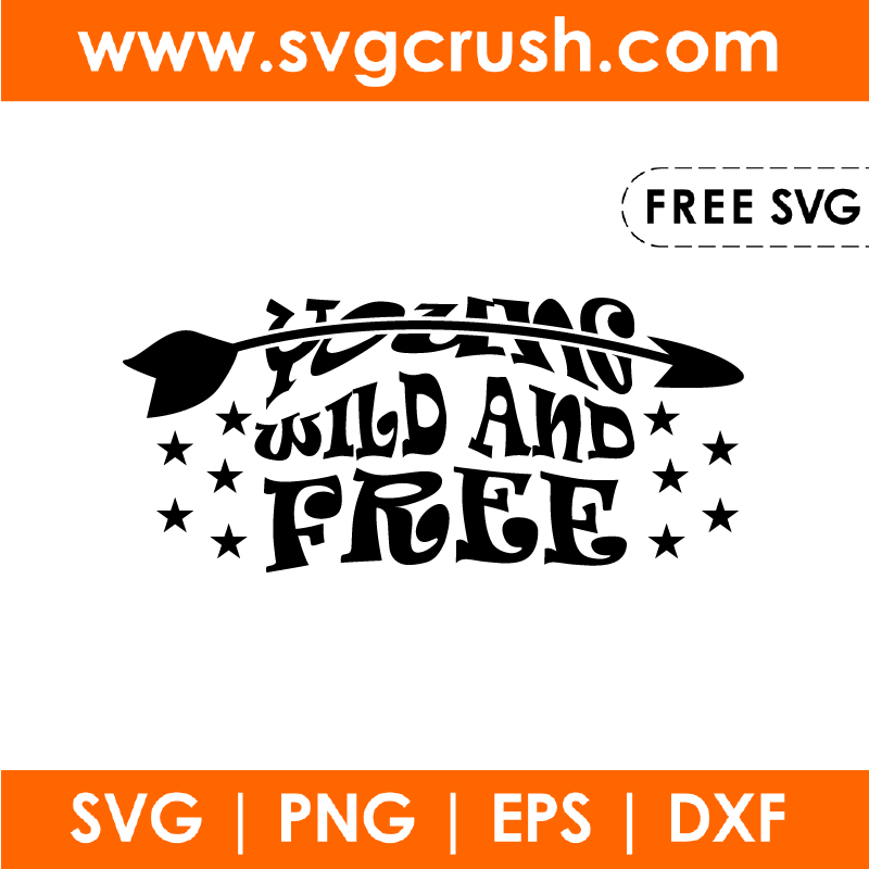 free young-wild-and-free-003 svg