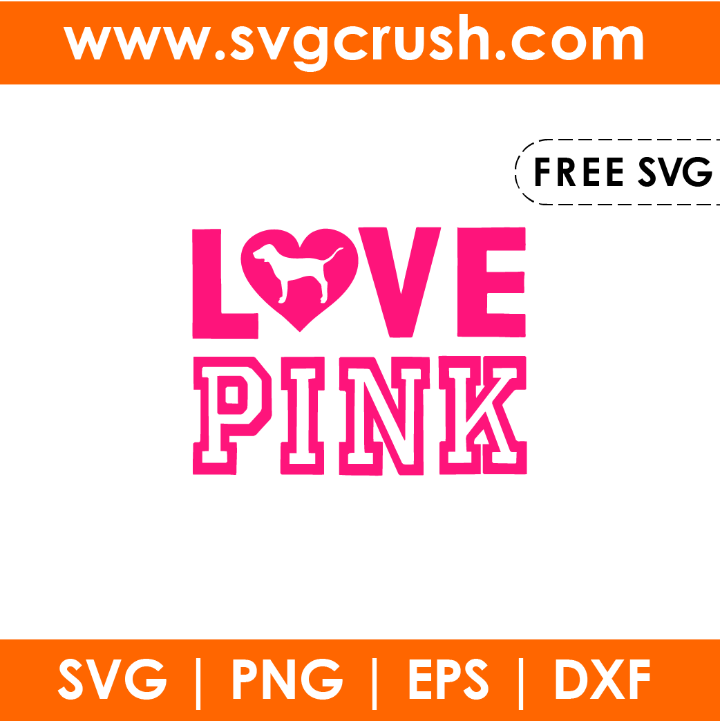 free love-pink-001 svg