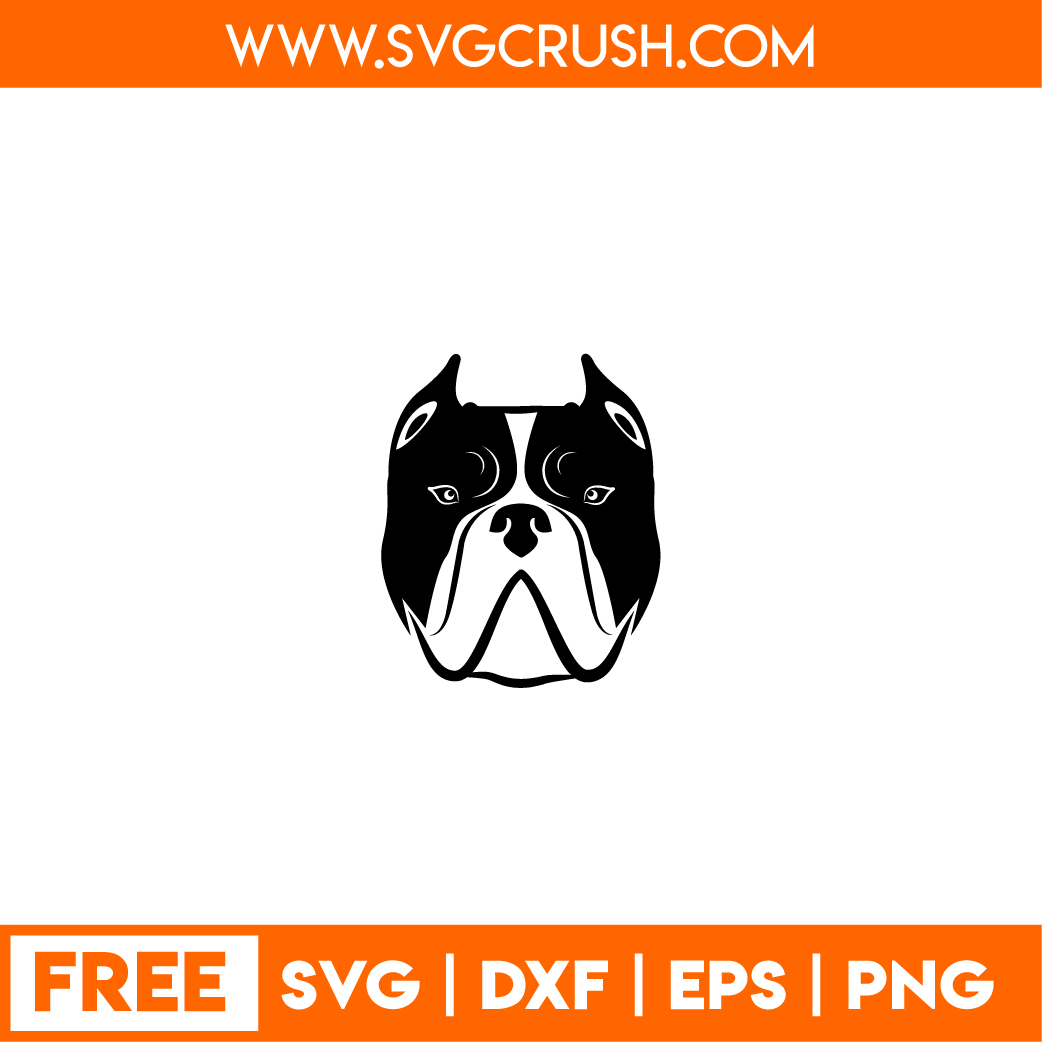 free pitbull-001 svg