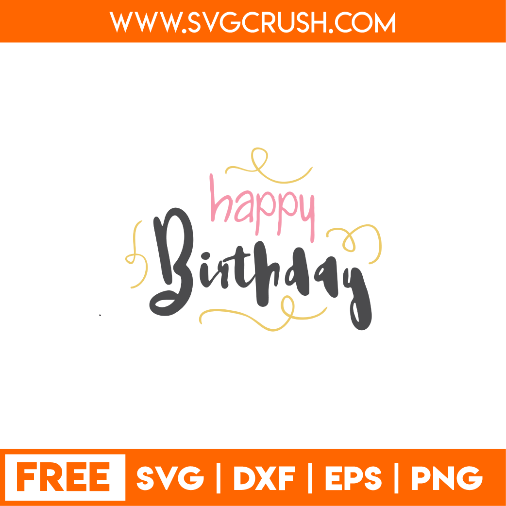 free happy-birthday-001 svg