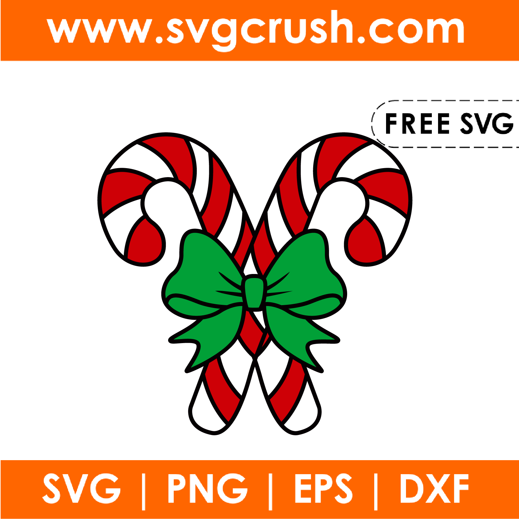 free candy-cane-001 svg