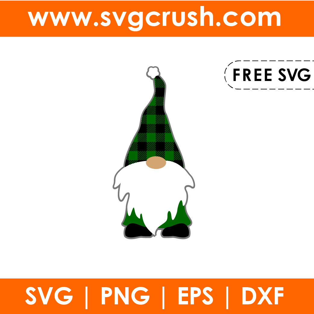 free christmas-gnome-003 svg