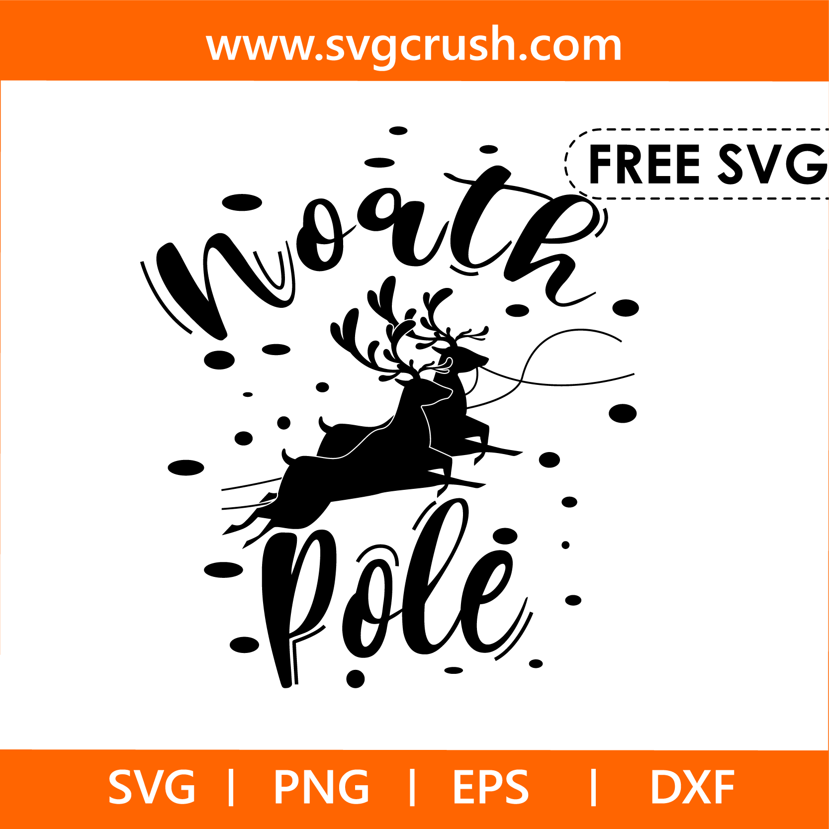free christmas-north-pole-005 svg