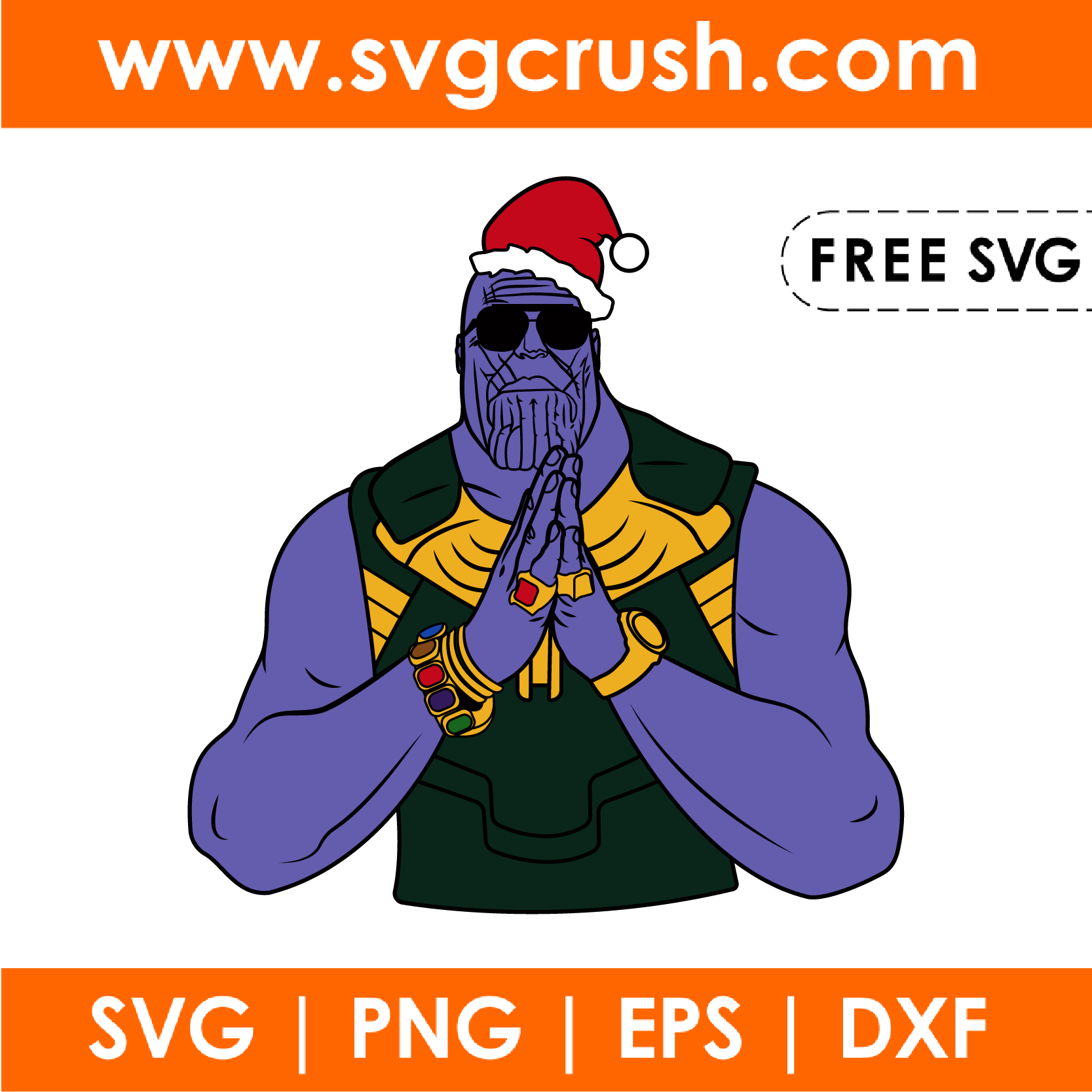 free christmas-thanos-001-01 svg