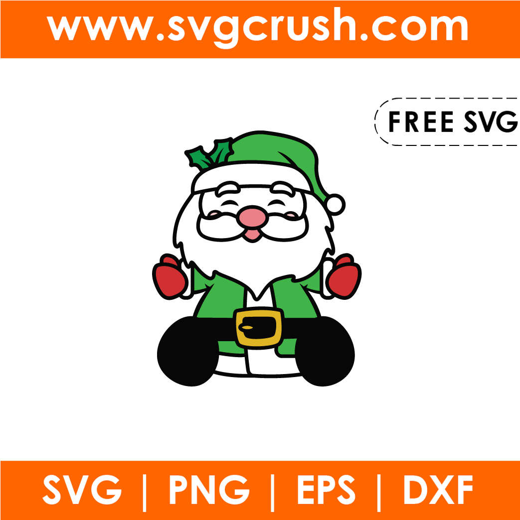 free cute-gnome-sitting-002 svg