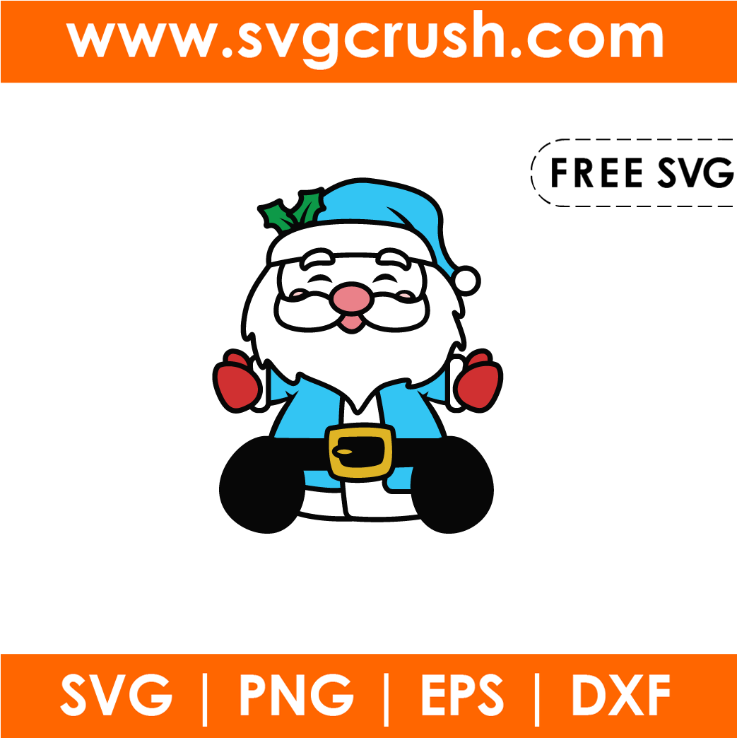 free cute-gnome-sitting-003 svg