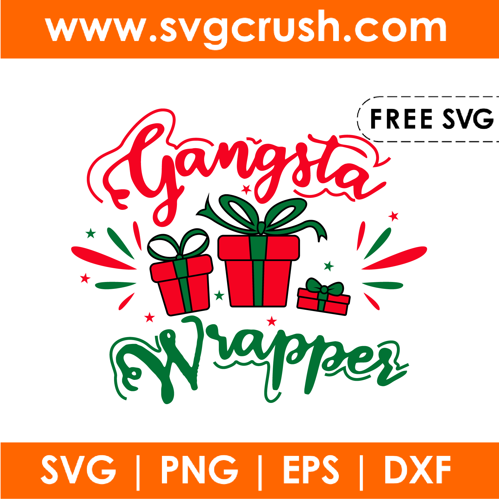 free gangsta-wrapper-002 svg