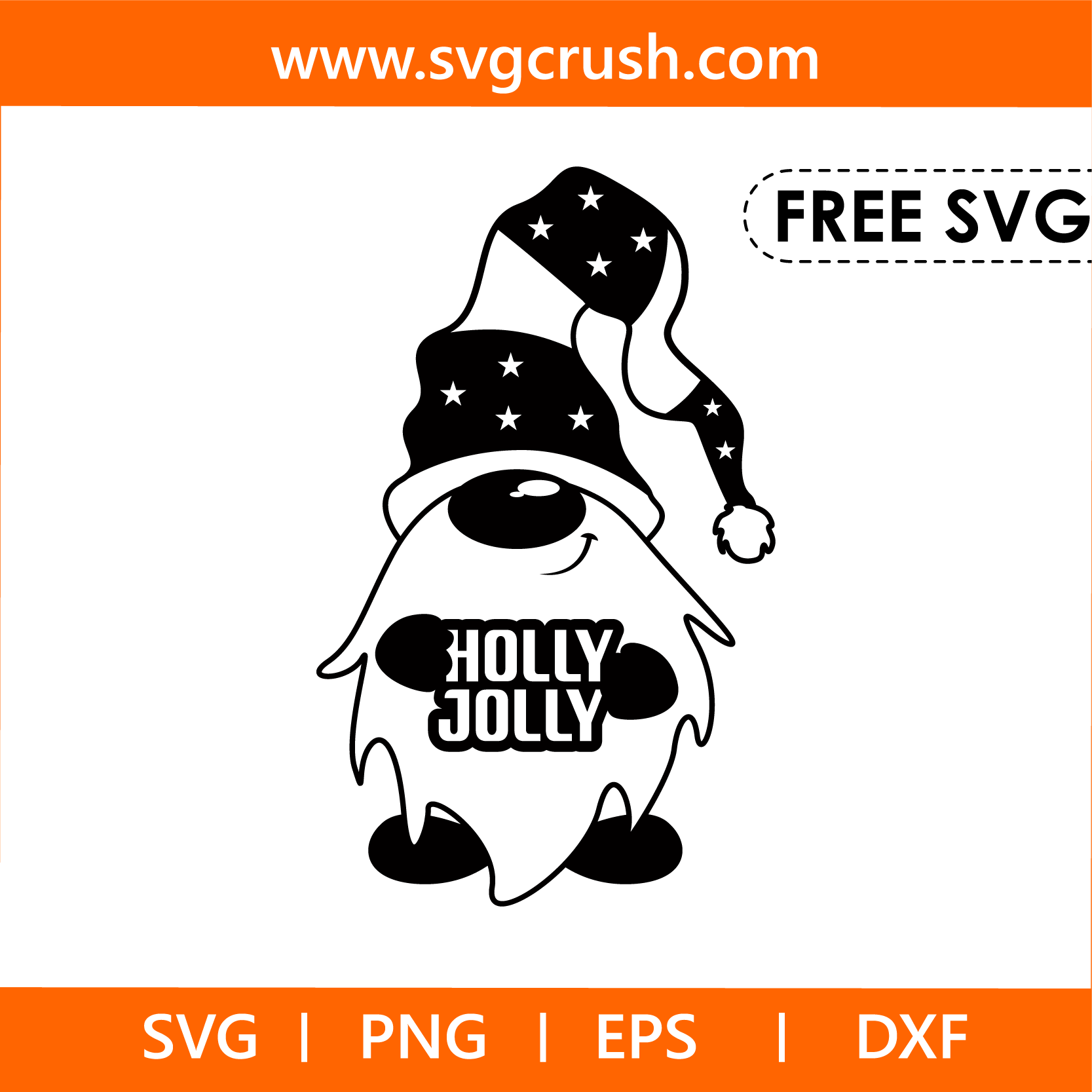 free holly-jolly-003 svg