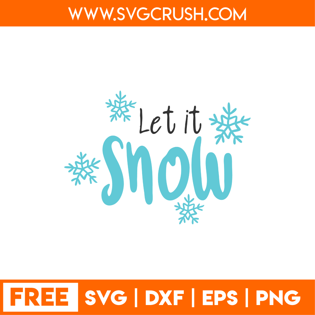free let-it-snow-001 svg