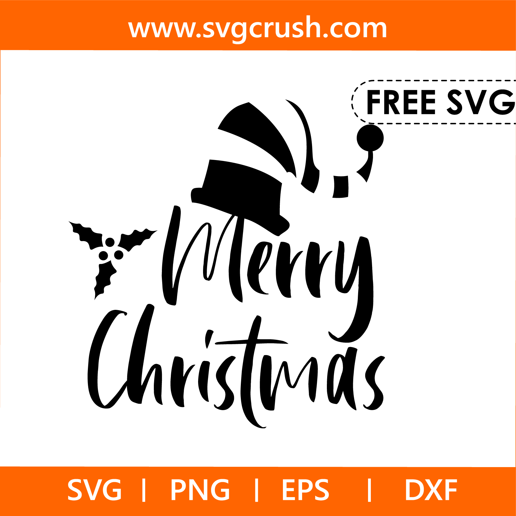 free merry-christmas-012 svg