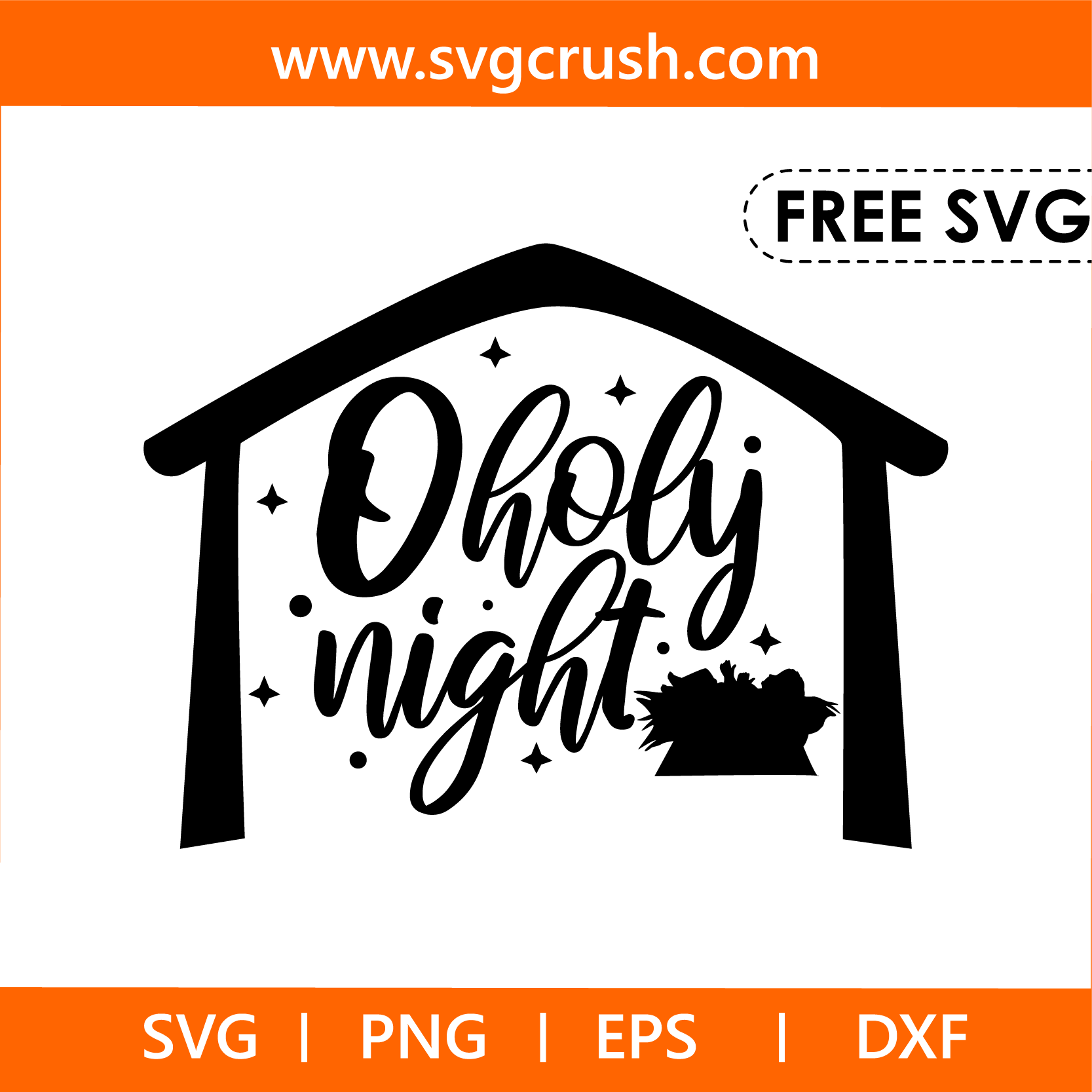 free oh-holy-night-005 svg
