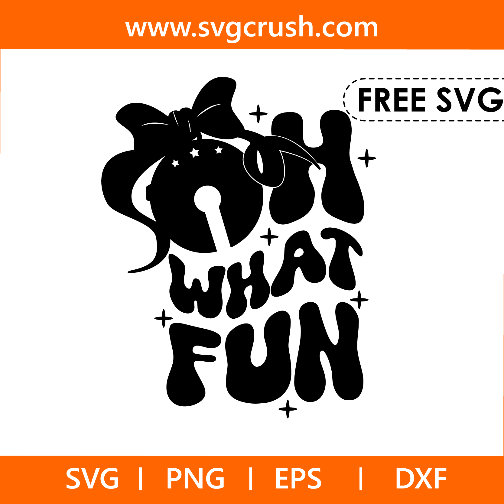 free oh-what-fun-004 svg