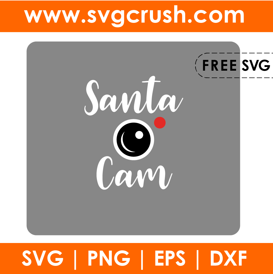 free santa-cam-001 svg