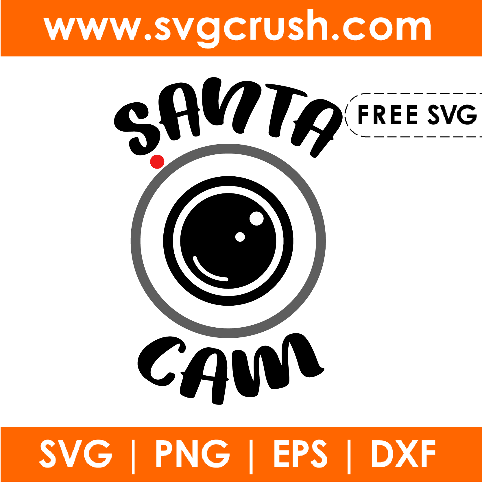 free santa-cam-002 svg