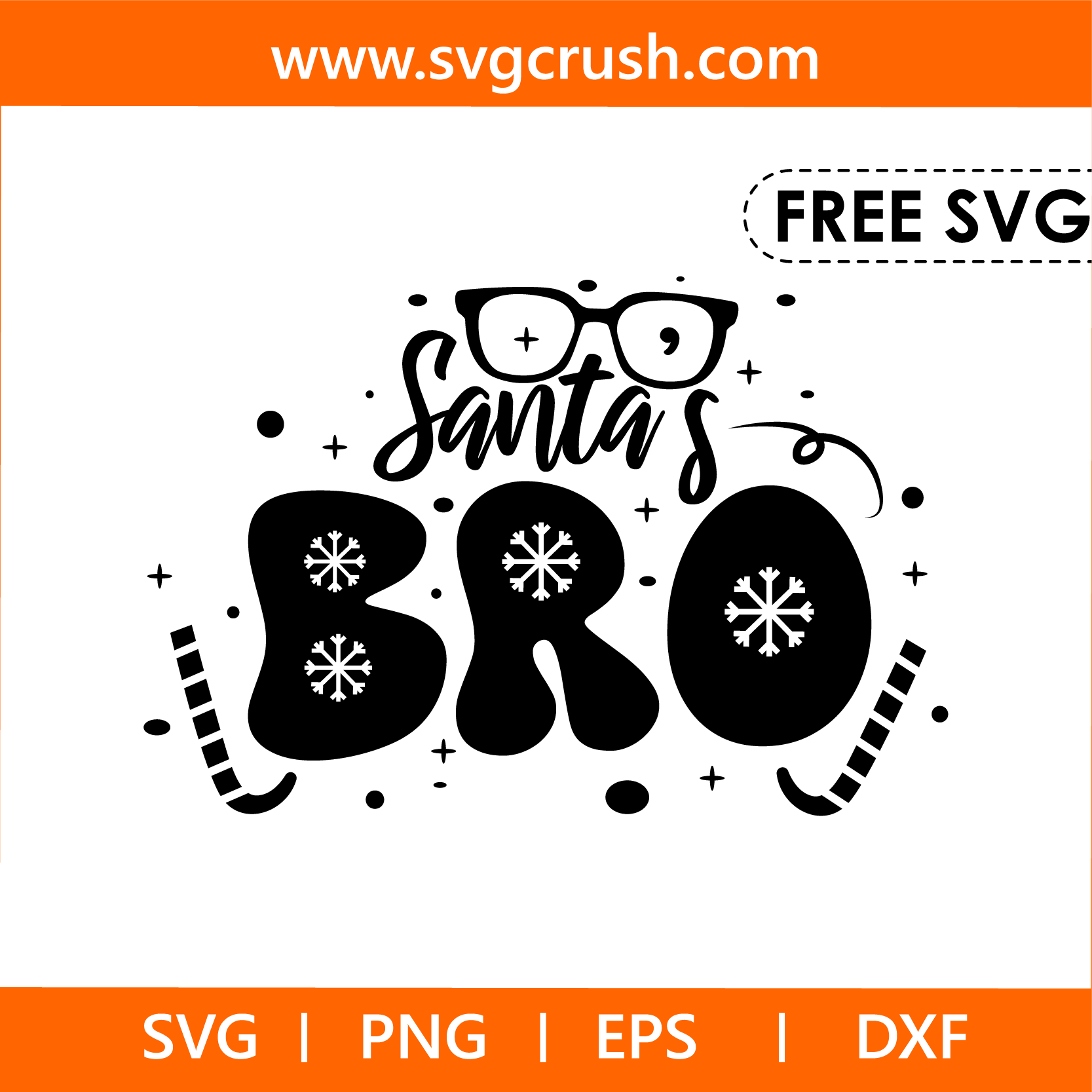 free santas-bro-005 svg