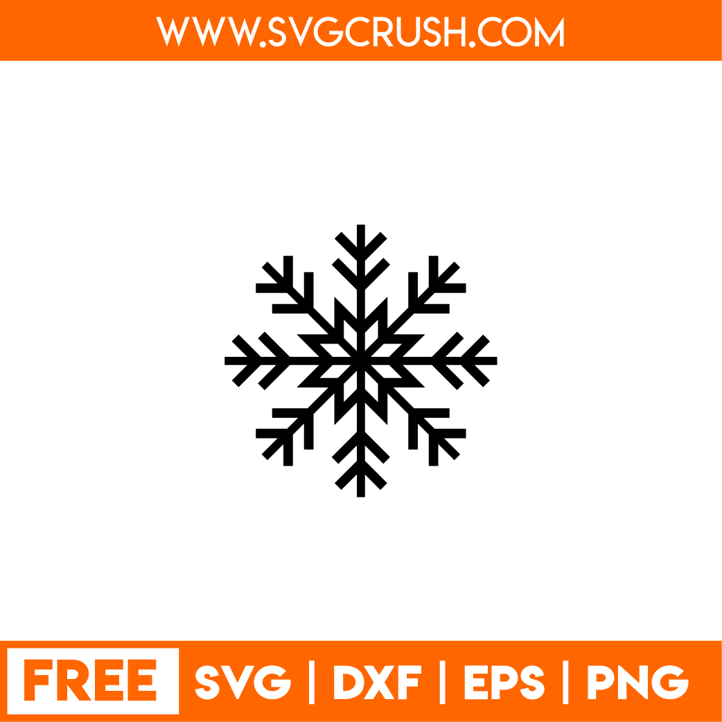 free snowflake-001 svg