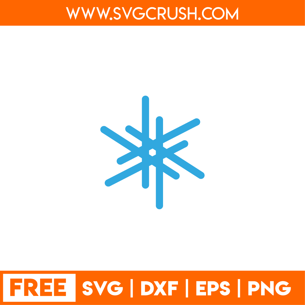 free snowflake-002 svg