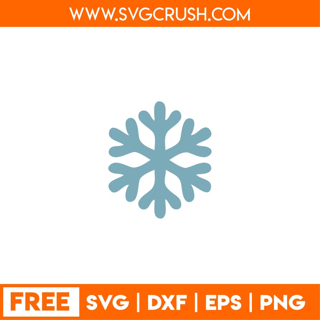free snowflake-004 svg