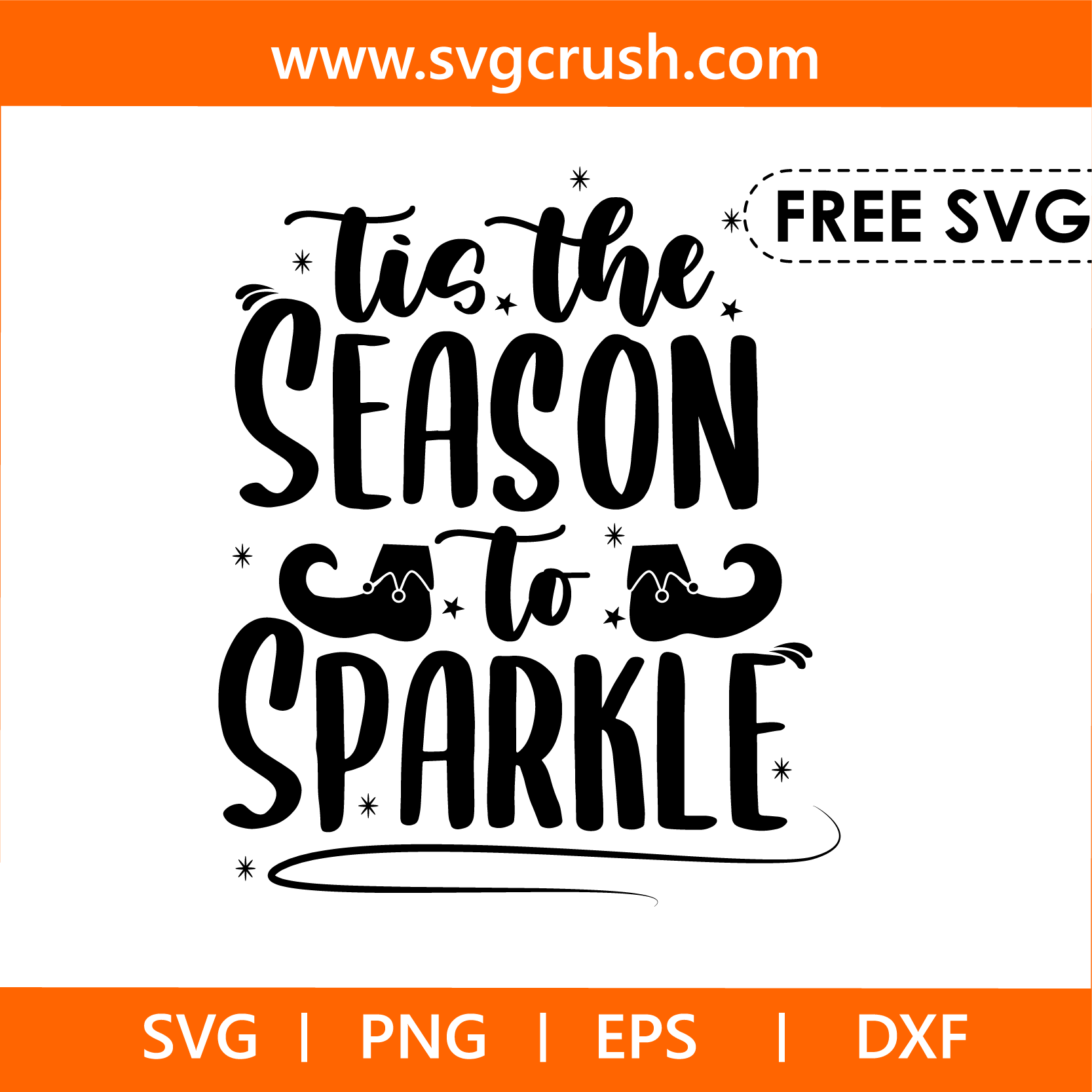 free tis-the-season-to-sparkle-005 svg