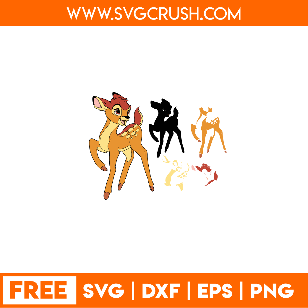 free bambi-003 svg