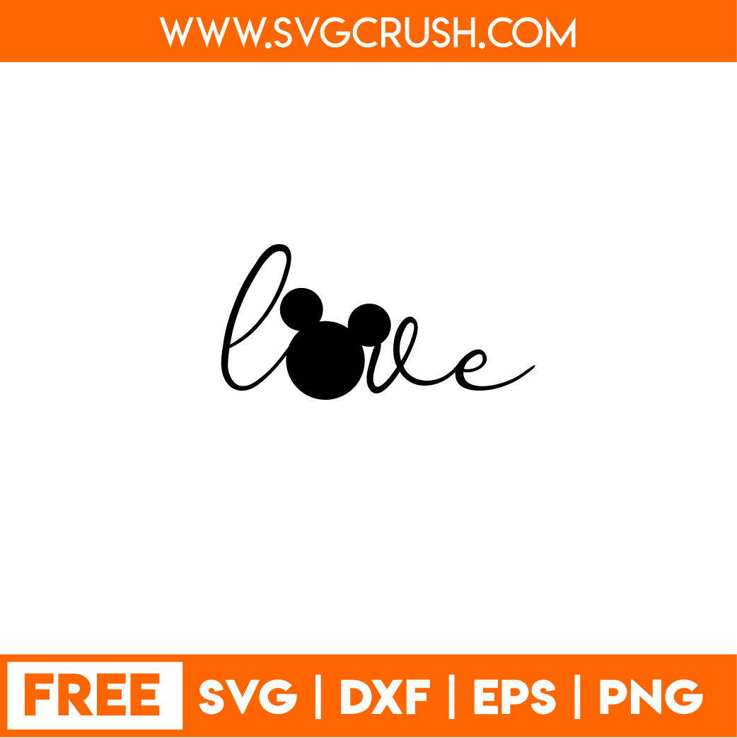 free disney-love-001 svg