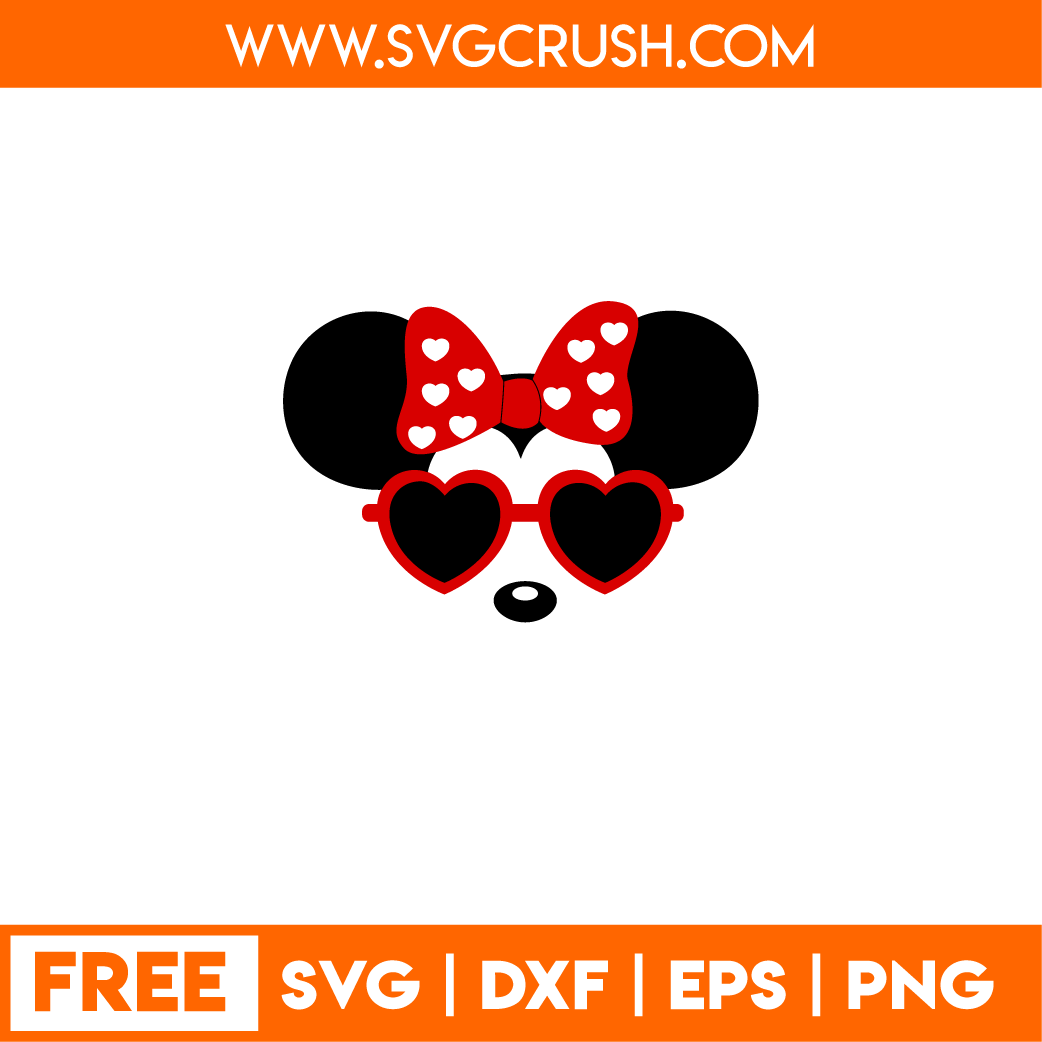 Disney Minnie Mouse SVG