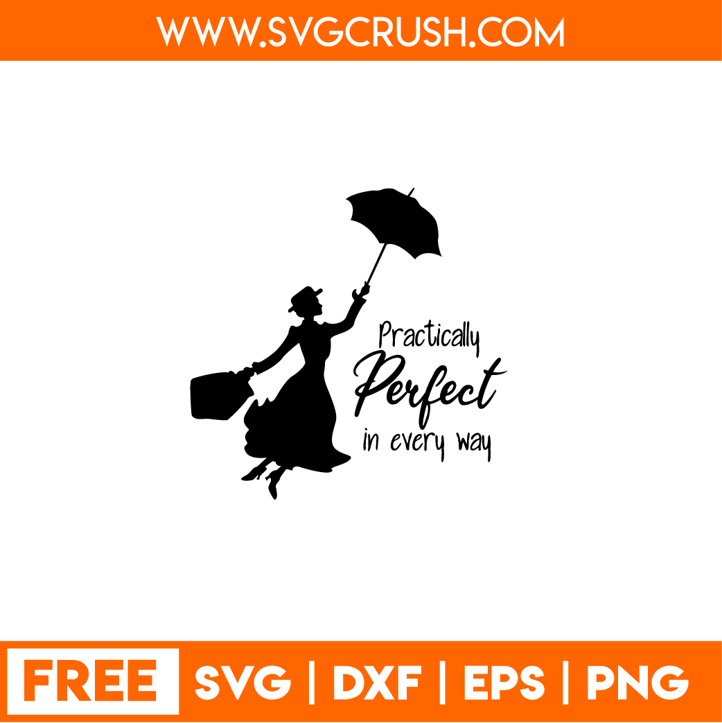 free mary-poppins-Practically-Perfect-001 svg