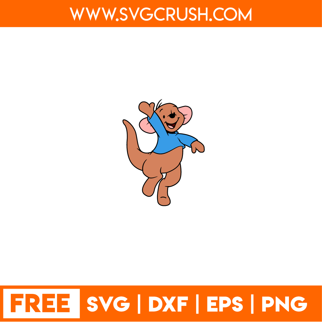 free roo-disney-001 svg