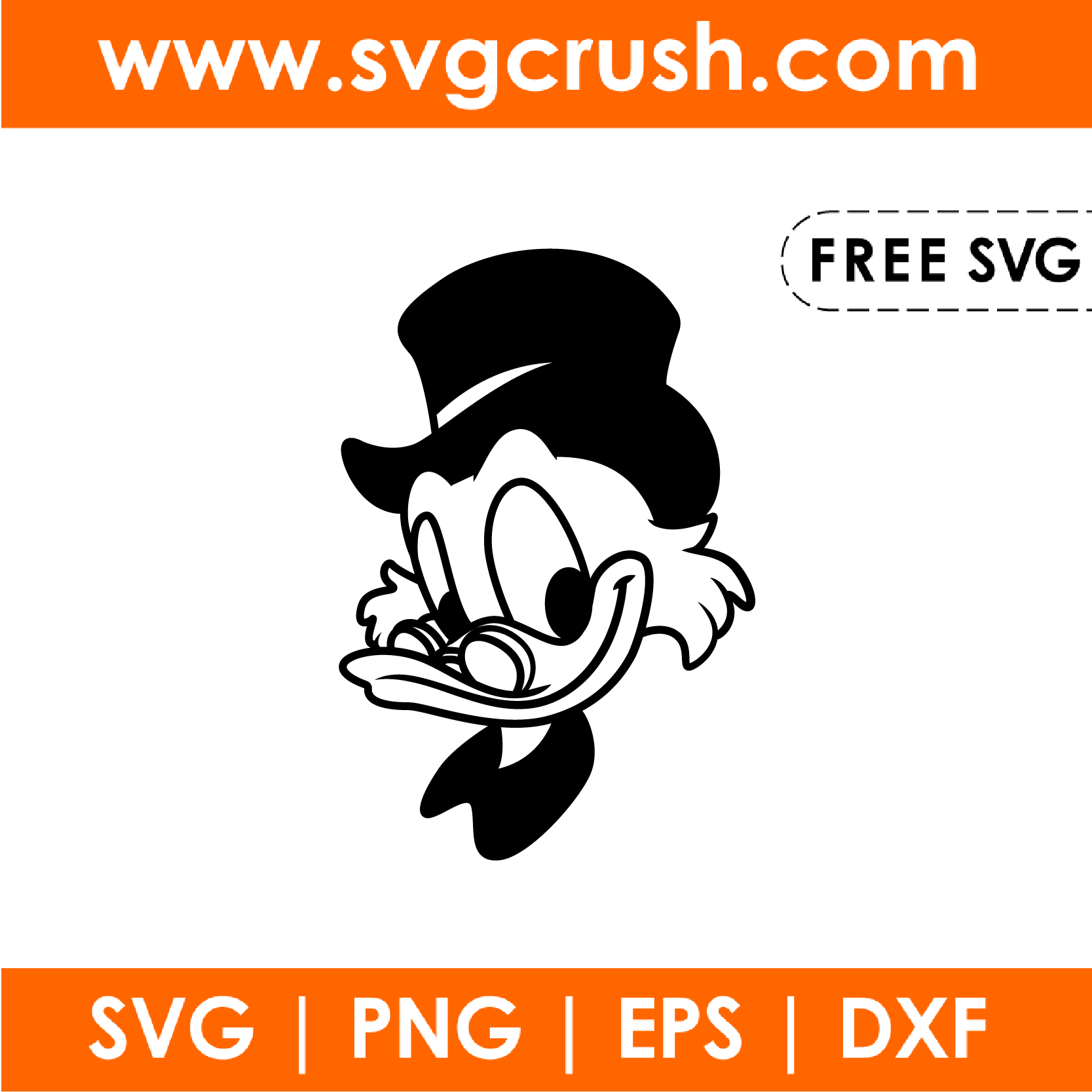 free scrooge-mcdonald-001 svg