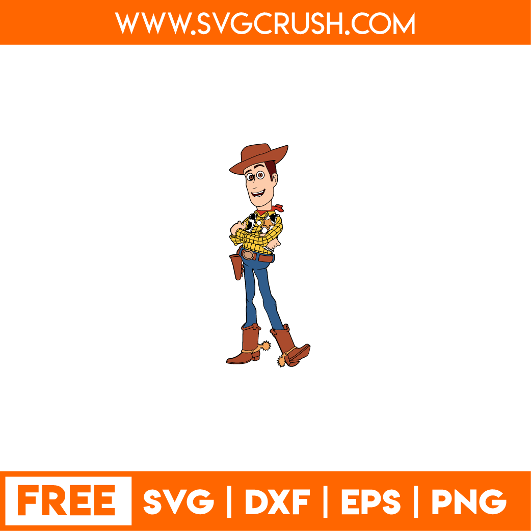 free toystory-woody-001 svg