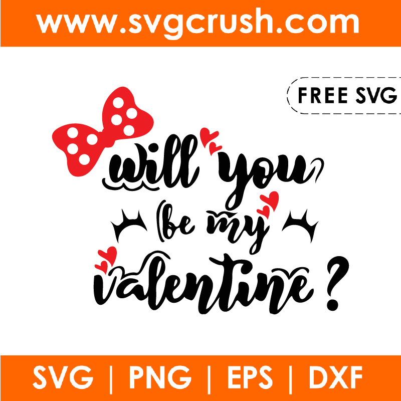 free will-you-be-mine-valentine-001 svg