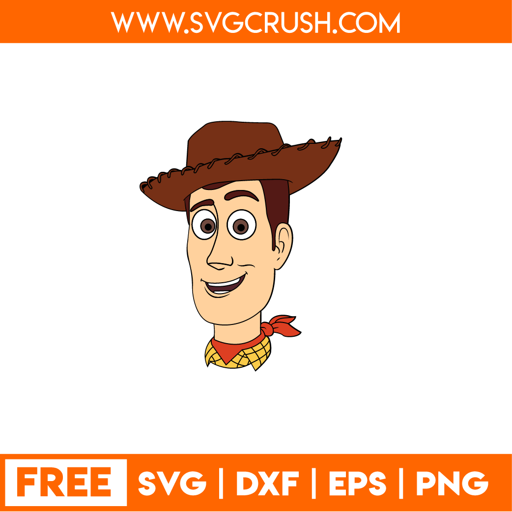 free woody-face-001 svg