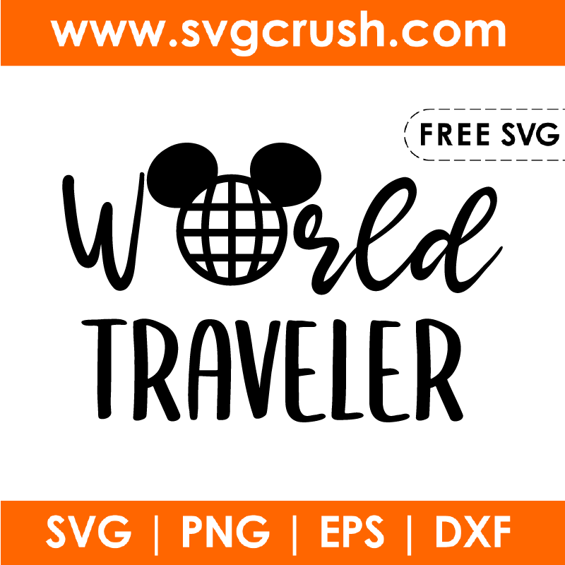 free world-traveler-003 svg