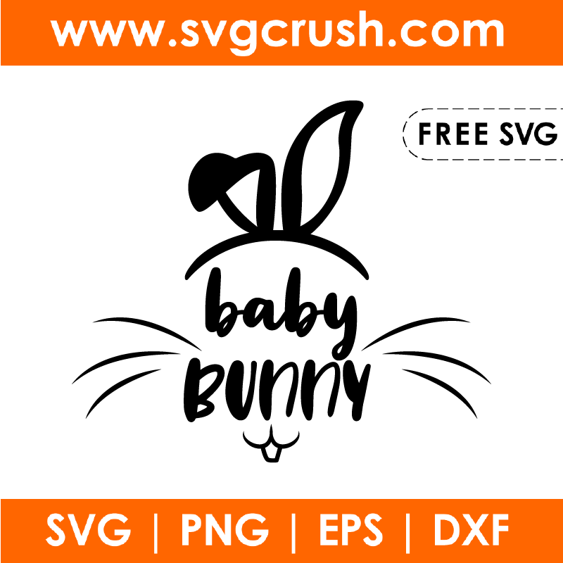free baby-bunny-003 svg