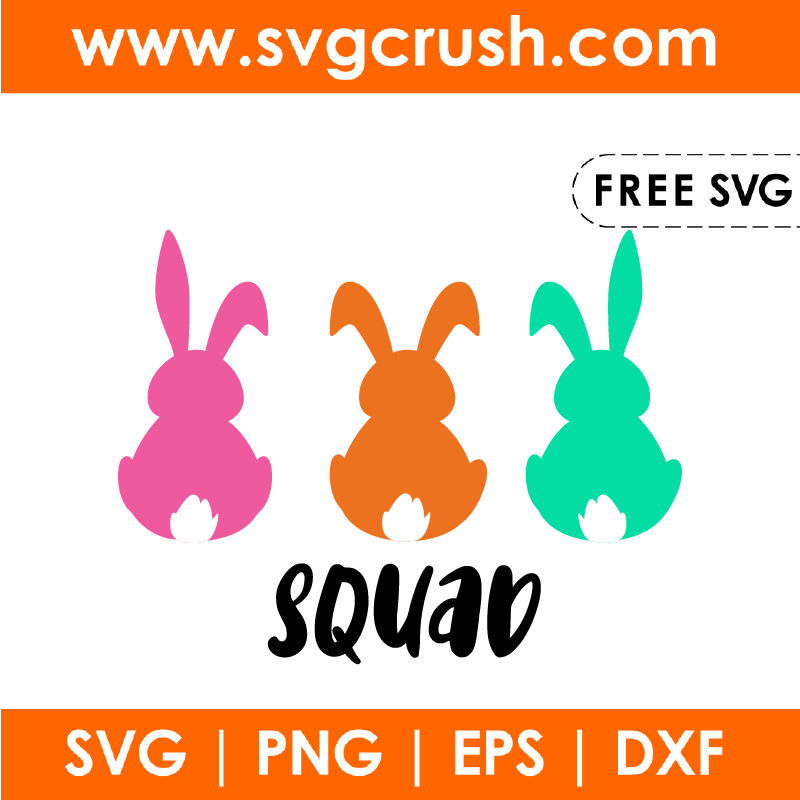 free bunny-squad-001 svg