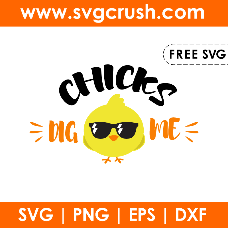 free chicks-dig-me-001 svg